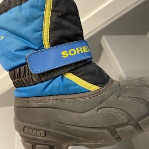 Sorel Kids Boots - Blue and Black